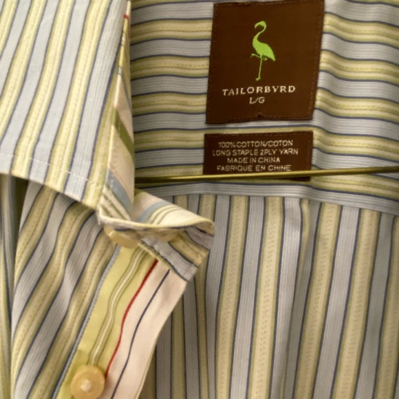 Tailorbyrd long sleeve spread collar shirt - Picture 5 of 6